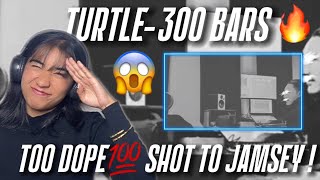 TURTLEMUSIC7  300 Bars 😱  Reaction Video [upl. by Augusta]