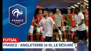 Futsal FranceAngleterre 60 le résumé I FFF 20182019 [upl. by Ghiselin]