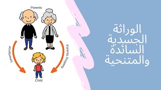 Autosomal Dominant amp Recessive Inheritance  الوراثة الجسدية السائدة والمتنحية باختصار [upl. by Eisac]