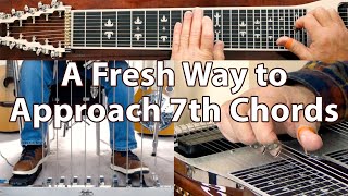 A Fresh Way to Approach 7th Chords  Pedal Steel Guitar Lesson [upl. by Anees]