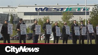 Thousands impacted by WestJet flight cancellations ahead of possible strike [upl. by Purvis64]