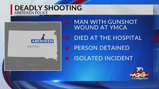 Man killed in Aberdeen shooting [upl. by Areht386]