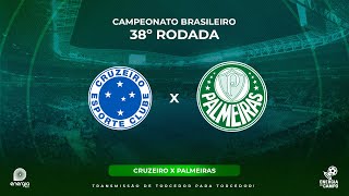 CRUZEIRO X PALMEIRAS  06122023  BRASILEIRÃO  AO VIVO [upl. by Trask]