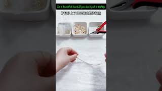 Pearl Necklace Making Tutorial Complete Version  Pearl Knot TutorialT [upl. by Dill180]