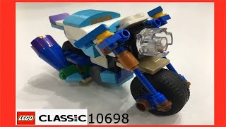 LEGO Classic 10698 Yaratıcısı  Motosiklet  Nasıl Yapılır [upl. by Hanas628]