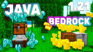 EVERY WAY TO DUPLICATE ITEMS IN MINECRAFT 121  Java  Bedrock [upl. by Ycrad235]