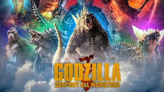 My FanMade Godzilla Posters Destroy All Monsters GvK 2 ect [upl. by Conan]