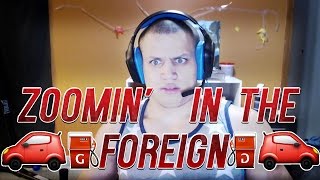 🚗 ⛽️ ZOOMING IN THE FOREIGN 🚗 ⛽️ TYLER1 [upl. by Gilba]