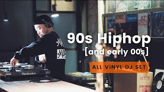 FULL VINYL  90s 00s Hiphop set  DJ ONELOOP [upl. by Ydderf]