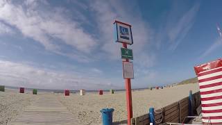 Borkum  Stadt Strandpromenade amp Nordbad Strand 29März 2018 [upl. by Christoforo957]