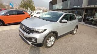 VOLKSWAGEN T CROSS 10TSI 95CV ARGENTO [upl. by Airdna]