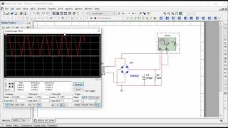 Bridge Rectifier Circuit Simulation using Multisim [upl. by Iolenta45]