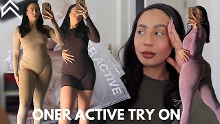 Krissy be for real… Oner Active try on review ♡ activewear haul size medium [upl. by Arbma]