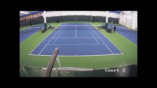 John and Fay Menard YMCA Tennis Center Court 2 Live Stream [upl. by Joo]