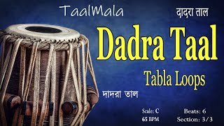 Dadra Taal  Tabla Loops Basic theka [upl. by Anilek]