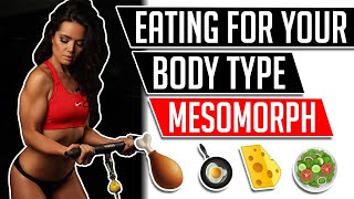 Eating For Your Body Type │ MESOMORPHS │ Gauge Girl Training [upl. by Midas]