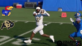 Colorado vs Kansas  EA SPORTS College Football 25 [upl. by Zoubek4]