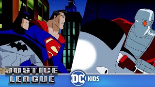 Justice League  Superman Takes Down Deadshot  dckids [upl. by Berti]