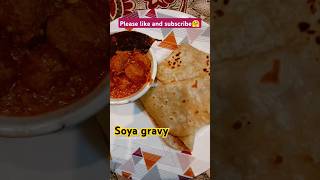 Easy gravySoya gravymorningrecipe gravybreakfastrecipeswith chapathirotidosaviral ytshorts [upl. by Derej]