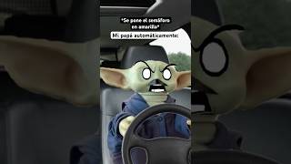 Parece poseído jaja 😩 créditos LaNugget humor meme babyyoda papá [upl. by Krenn205]