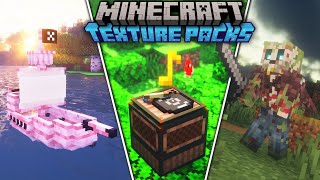 16 BEST 1204 Minecraft ResourceTexture Packs︱1206  116︱ [upl. by Hoebart]