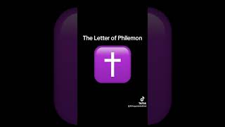 The Letter to Philemon and its hidden message god letter writing love shorts bible jesus [upl. by Alauqahs740]