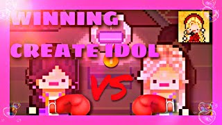 WINNING CREATE IDOL I WAS EVIL EDITED  Monthly Entertainment Monthly Idol 2 [upl. by Daas]