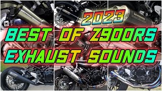 【Z900RS】2023 BEST OF EXHAUST SOUNDS  PURE SOUNDS [upl. by Nazay]