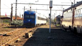 Tren Expreso del Recuerdo AlamedaChillan en estación de Curicó 2013 [upl. by Odraboel137]