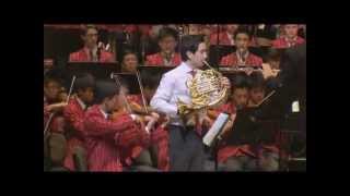 Weber Horn Concertino James Bakirtzis [upl. by Ynohtnaleahcim906]