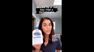 Skincare tip from a dermatologist [upl. by Keiryt]