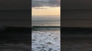 Sunset and Surfers at East Wittering Beach surf surfing shorts sunset surfer [upl. by Corabella823]