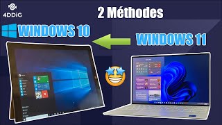 Comment déinstaller Windows 11 et revenir à Windows 10  【2 Méthodes】 [upl. by Ihc]