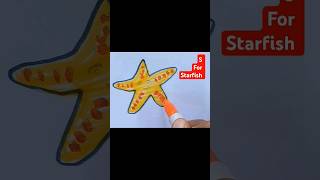 How to draw StarFish easy drawing for kids [upl. by Hyacinthia888]