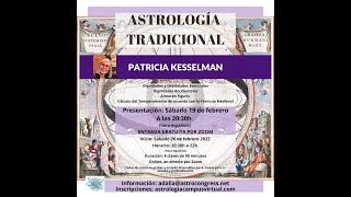 ASTROLOGÍA TRADICIONAL con Patricia Kesselman [upl. by Atnahc970]