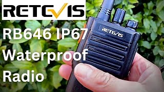 Retevis RB646 PMR 446 MHz A high quality Business Radio REVIEW amp TEST [upl. by Raphaela]