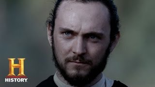 Vikings Athelstan Delivers King Ecberts Message Season 2 Episode 9  History [upl. by Rorke]