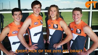 2015 AFL Draft  All GWS Picks [upl. by Tyree]