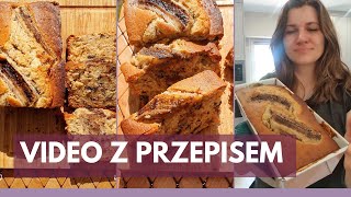 Chlebek bananowy z czekoladÄ… [upl. by Ellehcrad]