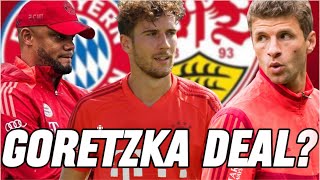 FC BAYERN DRAMA GORETZKA vor WECHSEL MÜLLER mit ANSAGE DAVIES Entscheidung FIX Buli News [upl. by Alliuqet756]