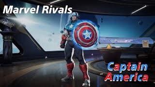 Marvel Rivals  Captain America Gameplay Ps5 [upl. by Joslyn310]