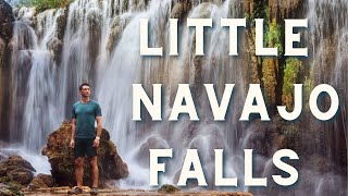 Little Navajo Falls  Havasu Creek on the Havasupai Reservation [upl. by Pardner834]