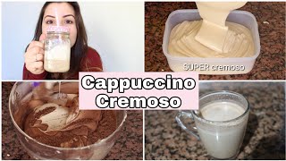 COMO FAZER Cappuccino Cremoso  SOMENTE 3 INGREDIENTES ♡ [upl. by Cherrita154]