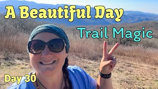 Day 30  A Beautiful Bald and Awesome Trail Magic ⛰️ [upl. by Briggs]