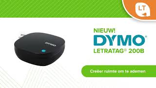 DYMO® LetraTag® 200B Bluetooth® Label Maker Product Overview  Dutch [upl. by Eseer]