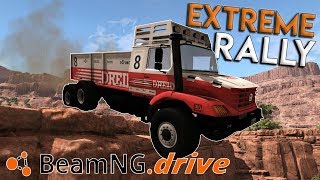 EXTREME TRUCK RALLY  BeamNG Drive Gameplay amp Crashes [upl. by Yekim]