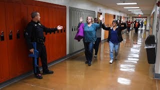 Inside an active shooter training at CNY high school [upl. by Forta]