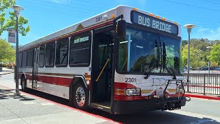 County Connection 2023 Gillig Low Floor 40 2301 Lafayette to Orinda Station [upl. by Aharon]