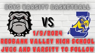 Redbank Valley Boys Basketball vs Johnsonburg Rams [upl. by Silirama]