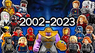 Every LEGO Marvel Superheroes Set EVER MADE 20022023 [upl. by Assirolc]